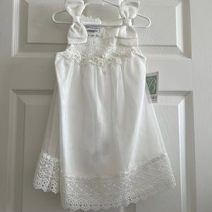 Bonnie Jean 3T White Formal Dress